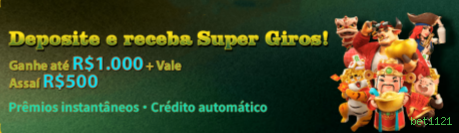 Cashback semanal bet1121